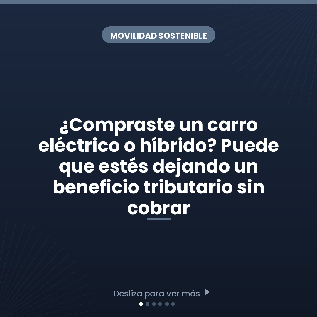 Publicación de ZEGA Contadores en redes sociales